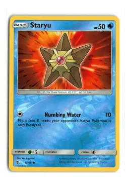 STARYU 13/68 HIDDEN FATES REVERSE HOLO POKEMON TCG NM-LP - Image 1