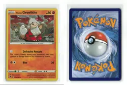 HISUIAN GROWLITHE 070/189 COSMOS HOLO POKEMON TCG MP - Image 3
