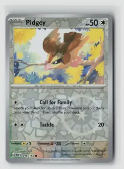 Pidgey #016/165 Sv Scarlet & Violet 151 Reverse Holo Pokemon TCG NM - Image 1