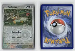 Farfetch'd #083/165 Sv Scarlet & Violet 151 Reverse Holo Pokemon TCG NM - Image 3