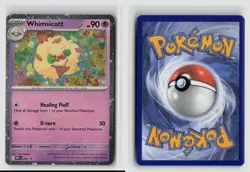 Whimsicott #019 Me Mega Evolution Promo Promo Cosmos Holo Pokemon TCG NM - Image 3