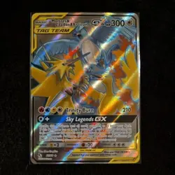 Pokemon TCG Moltres & Zapdos & Articuno GX 66/68 Hidden Fates Full Art - Image 1