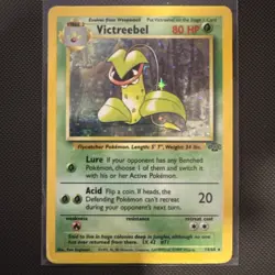 Pokemon TCG Victreebel Holo Rare Unlimited Jungle 14/64 - Image 1