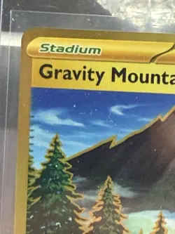 Pokemon TCG Gravity Mountain Trainer Surging Sparks Gold 250/191 - Image 4