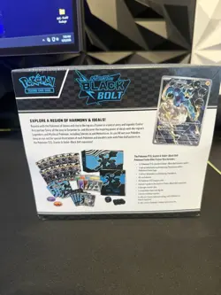 NEW Pokemon Black Bolt Pokemon Center Elite Trainer Box ETB - Image 2