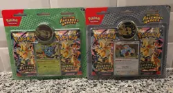 Pokemon TCG Ascended Heroes 2-Pack Blisters - Erika and Larry - Set of 2 SEALED - Image 1