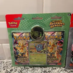 Pokemon TCG Ascended Heroes 2-Pack Blisters - Erika and Larry - Set of 2 SEALED - Image 2