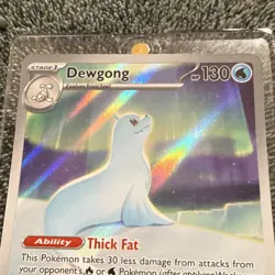Pokemon Dewgong Illustration Rare Holo 097/094 Me02 Phantasmal Flames 130 HP - Image 3