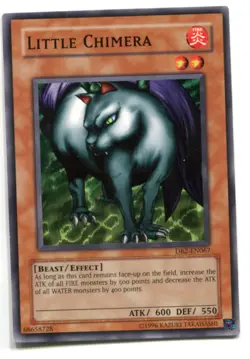 Yu-Gi-Oh! PLAYED/POOR Little Chimera Common englisch Kleine SChimare - Image 1