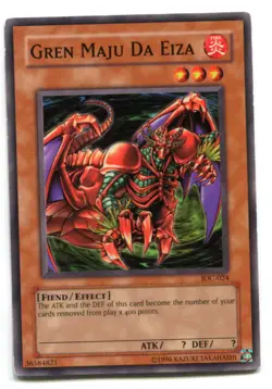 Yu-Gi-Oh! PLAYED/POOR Gren Maju da Eiza englisch Common - Image 1