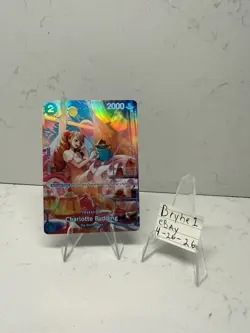 One Piece Charlotte Pudding SP English ST12-012 Royal Blood OP10 TCG CCG - Image 1
