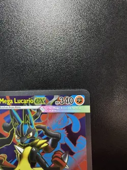 Pokemon TCG Mega Lucario EX Full Art Holo Card 160/132 Ultra Rare Mega Evolution - Image 4