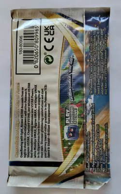 Pokemon Booster Pack - Sword & Shield Brilliant Stars, 1 Pack, 10 Cards, English - Image 2