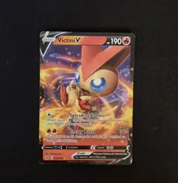 Pokemon Lot 5 Victini TCG Cards - Promo - Cosmic Eclipse - Lot # 82 - Image 5