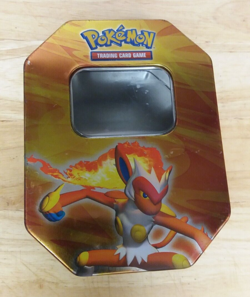 Pokeman Trading Card Game Tin (EMPTY) Infernape - Image 2