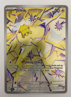 Pokemon Joltik Basic Holo PAR SCR 196/182 150/142 4 Card Lot English - Image 2