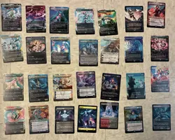 Hatsune Miku Magic The Gathering Reproduction Cards Set 28 Cards - Image 1