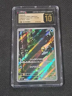 Psyduck 175/165 Sv2a: Pokemon Card 151 Holo (Japanese) CGC Pristine 10 - Image 1