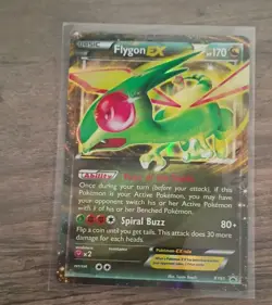 Flygon EX XY61 LP Holofoil Promo Rare Pokemon Card - Image 1