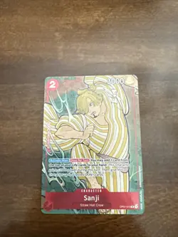 One Piece Sanji OP01-013 English Version 1st Anniversary Set Promo Card - Image 1