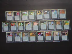1999 Topps Pokemon Series 2 Silver Foil Episodes Complete Set EP1-EP25 Card Lot - Image 3