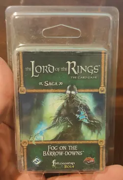 LOTR LCG Fog on the Barrow-Downs Deck - Fellowship 2014 New No Alt Art - Image 1