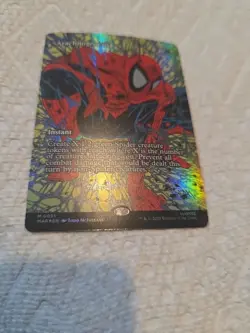 MTG Arachnogenesis (Borderless) Marvel Universe Eternal-Legal Foil - Image 1