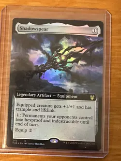 Shadowspear - Theros Beyond Death THB - MTG Extended Art Foil - Image 1