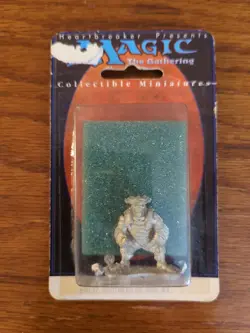 MAGIC THE GATHERING PEWTER MINI #9137 BROTHERS OF FIRE #1 Heartbreaker - Image 1