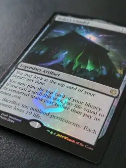 Bolas’s Citadel FOIL Draft Weekend Promo WAR Lightly Played MTG EDH Commander - Image 4