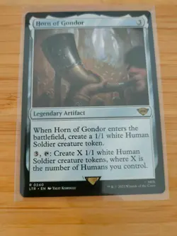 MTG Horn of Gondor 0240 Lord of the Rings M/NM Free UK P&P - Image 1