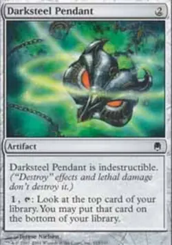 1x Darksteel Pendant - Foil NM-Mint, English Darksteel MTG Magic - Image 1