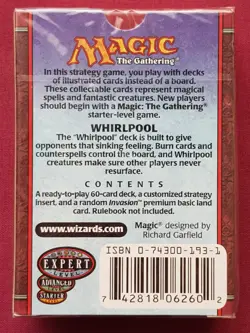 Magic The Gathering APOCALYPSE WHIRLPOOL New Sealed Theme Deck MTG - Image 2
