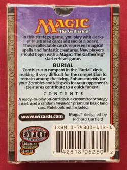 Magic The Gathering APOCALYPSE BURIAL New Sealed Theme Deck MTG - Image 2