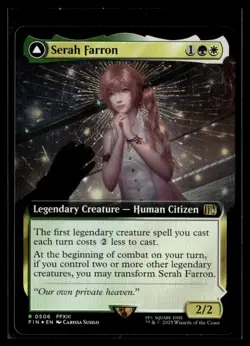 2025 Final Fantasy Extended Art Foil Serah Farron // Crystallized Serah - Image 1