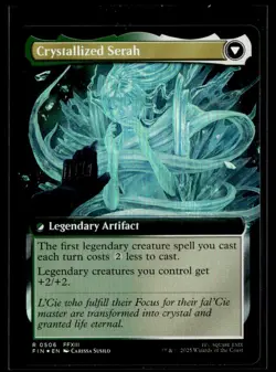 2025 Final Fantasy Extended Art Foil Serah Farron // Crystallized Serah - Image 2
