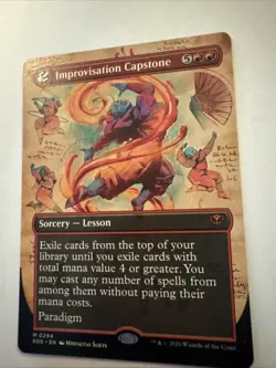 Improvisation Capstone (Borderless) Secrets of Strixhaven Regular - Image 3