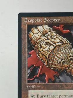 MTG, Despotic Scepter LP Ice Age Regular Free Shipping! BB - Image 2