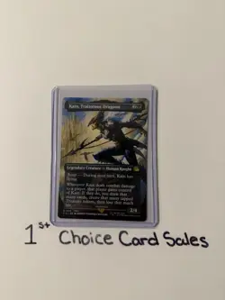 MTG Kain, Traitorous Dragoon 316 Rare Borderless Final Fantasy - Image 1