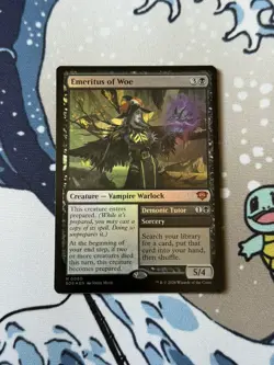 Emeritus of Woe - foil - Secrets of Strixhaven - MTG - Image 1
