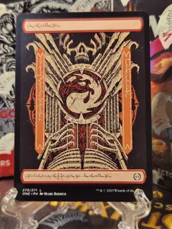 Phyrexian Mountain 270/271 Non Foil Full Art Land All Will Be One MTG NM - Image 1