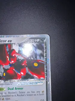 2004 Pokemon EX Team Rocket Returns Rocket's Scizor Holo #101/109 - Image 4