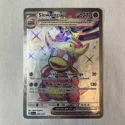 Slowking ex 238/193 Near Mint Pokemon Paldea Evolved Full Art Ultra Rare Card - Image 2