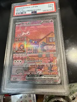 Mew Ex #53 Pokemon Black Star Promo 151 Ultra-Premium Collection PSA 9 - Image 2