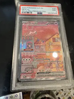 Mew Ex #53 Pokemon Black Star Promo 151 Ultra-Premium Collection PSA 9 - Image 3
