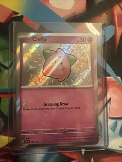 Cleffa 150/091 SV: Paldean Fates Pokemon Card - Image 1