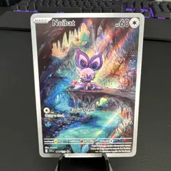 Noibat 169/159 Pokemon Sv09: Journey Together Illustration Rare Near Mint - Image 1