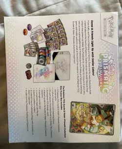 Pokemon Scarlet & Violet Prismatic Evolutions Elite Trainer Box Eevee *see desc* - Image 2