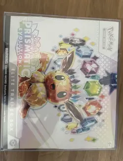 Pokemon Scarlet & Violet Prismatic Evolutions Elite Trainer Box Eevee *see desc* - Image 5
