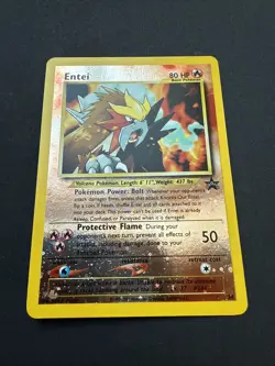2001 Pokemon HOLO PROMO Entei #34 - Image 2